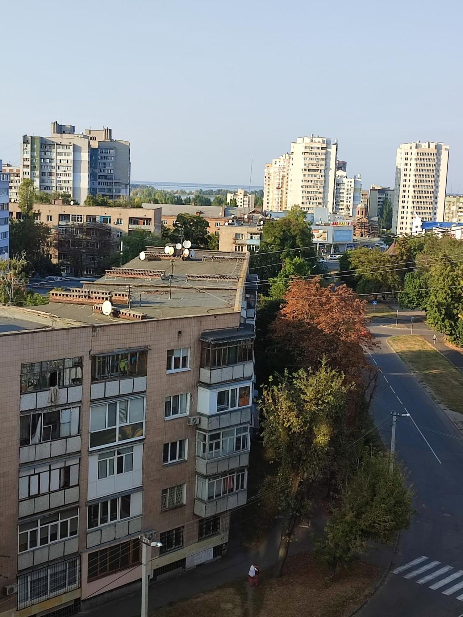 Комфортная 1-Комнатная Новопречистенская 1 Cherkasy Exterior foto